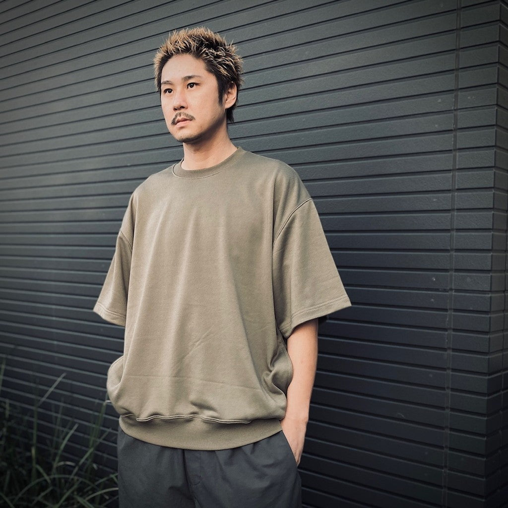 科技衛衣 S/S #狼灰色 [BE-51025]