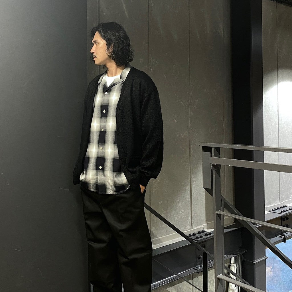MOHAIR CARDIGAN ( TYPE-1 ) #BLACK [24FW-WMK-KN25]