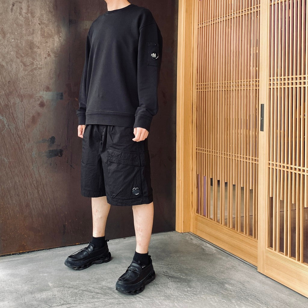 MICRO-REPS BOXY LENS SHORTS #BLACK 999 [20CMBE127A]