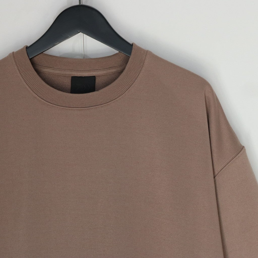 TECH SWEAT CREW S/S #BEIGE [BE-51025]