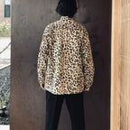LEOPARD FATIGUE JACKET #BEIGE [26FWE-WMO-ML02]