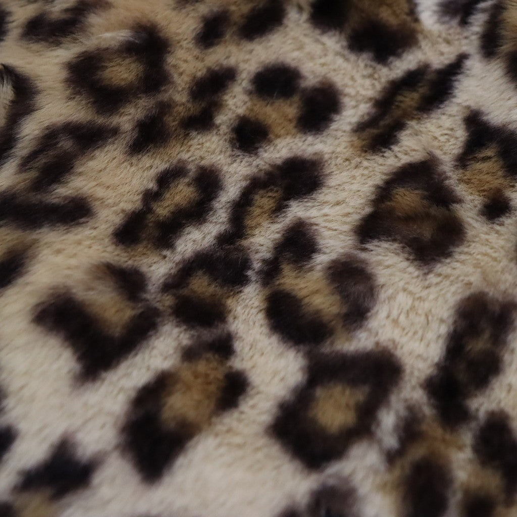 LEOPARD POUCH ( TYPE-3 ) #BEIGE [26FW-WMA-BG20]