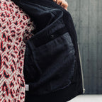 MINEDENIM | STIE lo | SUEDE LEATHER JACKET #BLACK [MDSL-WM-BL01]