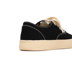 KIEFER / PAST Sole Canvas Low-Top Sneakers #BLACK [S14FW703]