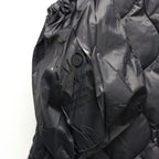 MILITARY SNAP BUTTON DOWN SKIRT（SOFT SHELL） #BLACK [TAION-W150LSSKML-1]