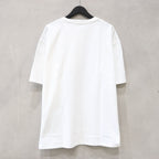WASHED HEAVY WEIGHT CREW NECK T-SHIRT -TYPE 1- #WHITE [24SS-WMT-WT01]