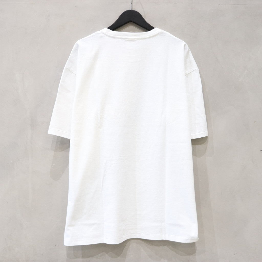 WASHED HEAVY WEIGHT CREW NECK T-SHIRT -TYPE 1- #WHITE [24SS-WMT-WT01]