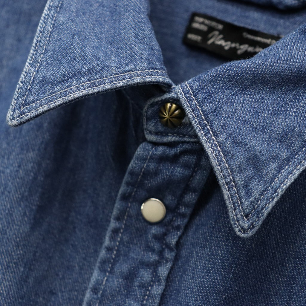 BRIGHT DENIM SHIRTS #USED WASH [S2621102]