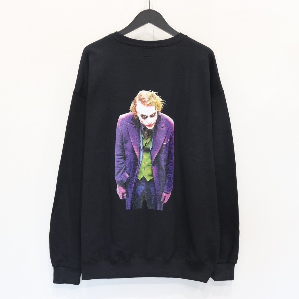 THE DARK KNIGHT TRILOGY | CREW NECK SWEAT SHIRT ( TYPE-5 ) #BLACK [TDKT-WM-SS05]