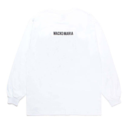 TIM LEHI | CREW NECK LONG SLEEVE T-SHIRT ( TYPE-1 ) #WHITE [24FW-WMT-LT01]