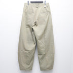 OVERDYE CURVE PANTS #L-INDIGO [AY-1019]