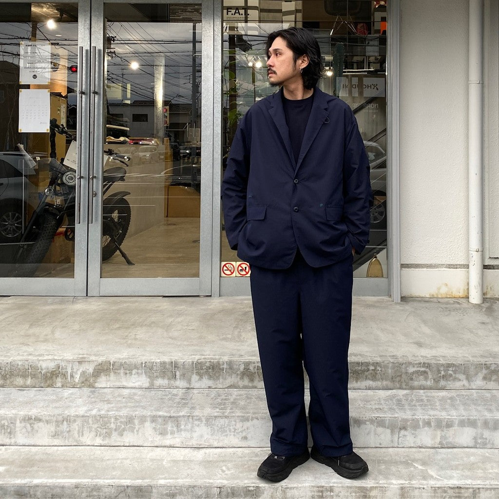 TECH EASY TROUSERS TWILL #D-NAVY [BP-34024]