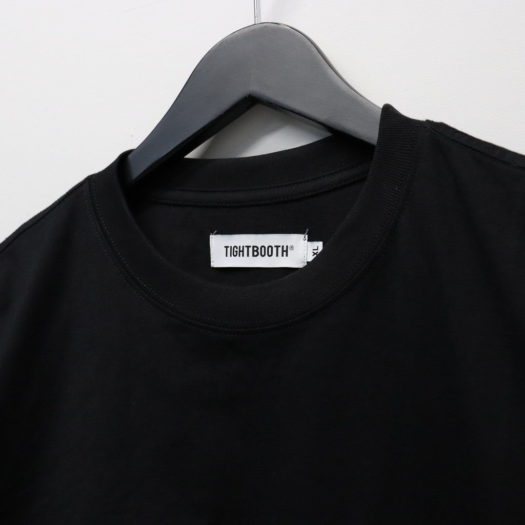 STRAIGHT UP S/S T-SHIRT #Black [SS26-T04]
