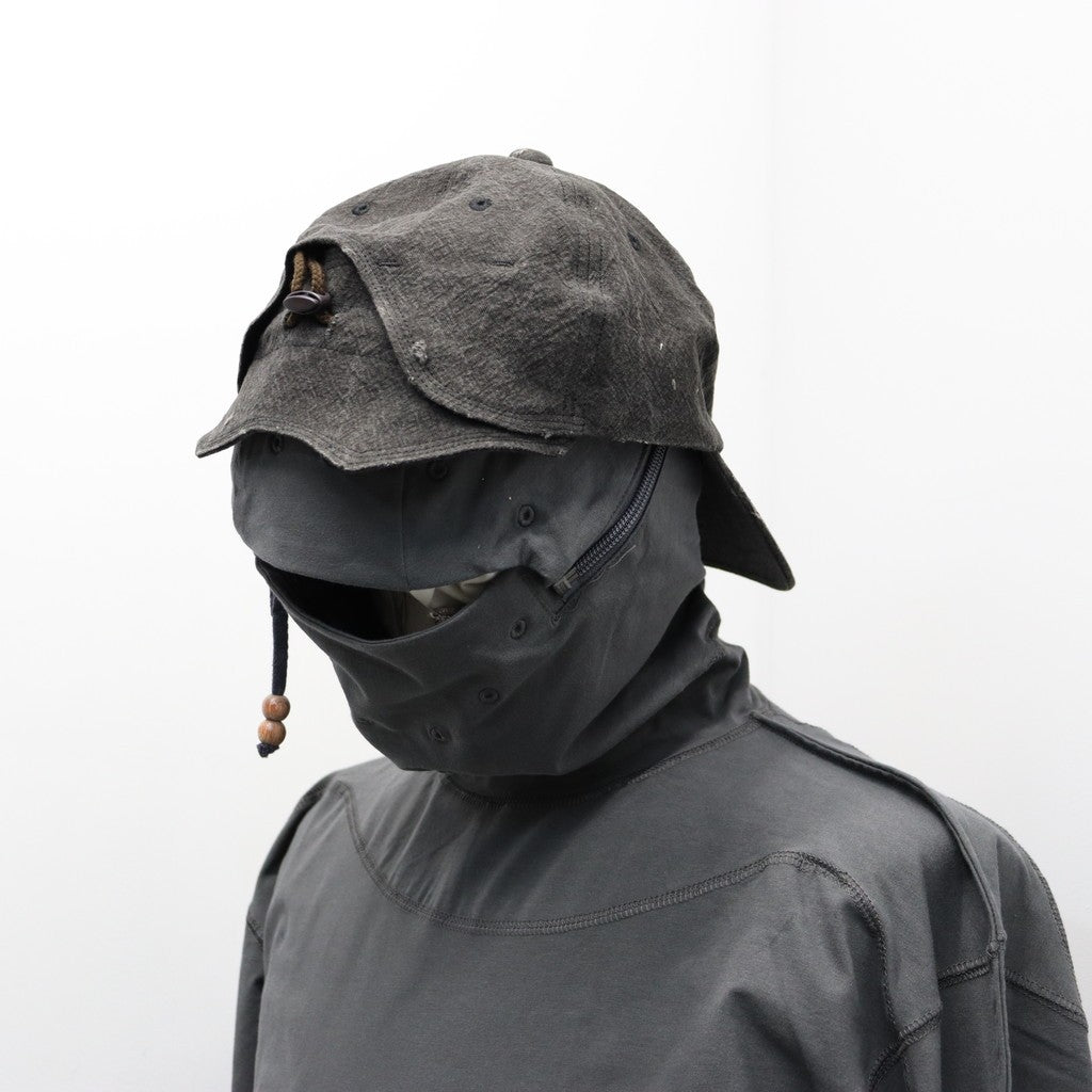 朱点童子 CAP #CHARCOAL [JI-25AW-AC01] - cocorozashi 三重県四日市市