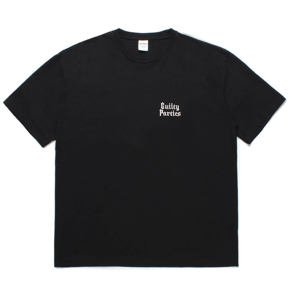 WASHED HEAVY WEIGHT CREW NECK T-SHIRT ( TYPE-5 ) #BLACK [25SS-WMT-WT05]
