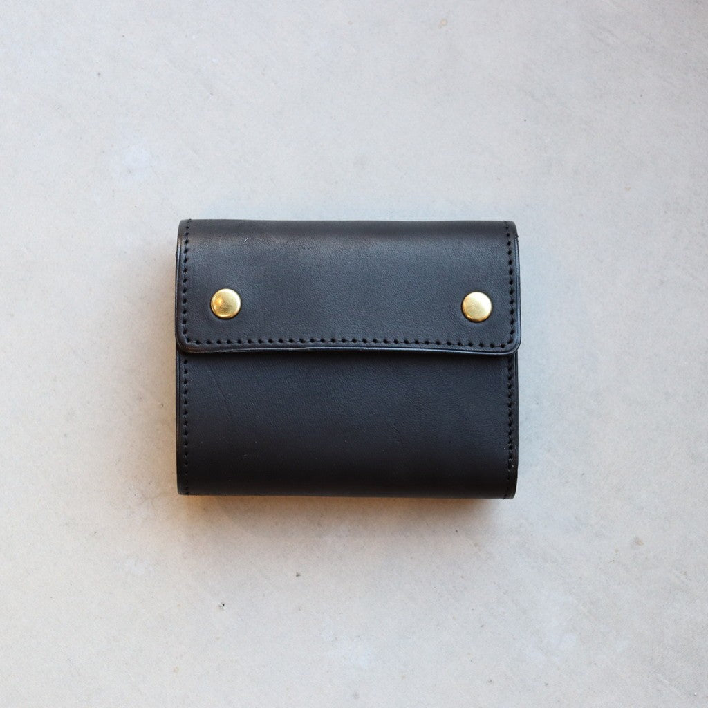 ITUAIS Diferente | CAVALLO Mini Wallet (GUIDI Horse Butt) #Black [26SS-ITU-02]