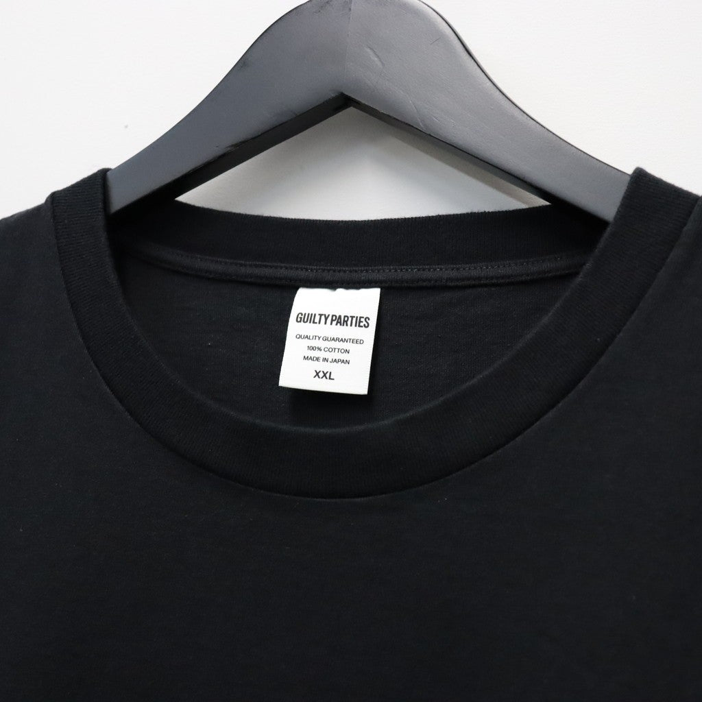 WASHED HEAVY WEIGHT CREW NECK T-SHIRT ( TYPE-2 ) #BLACK/GREEN [26FWE-WMT-WT02]