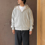 TECH SWEAT DOUBLE FACE PARKA #HEATHER GRAY [BE-54026W]