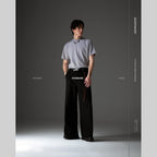P1-S Black Pants-Standard #Black [GOOPI-26SS-JUL-02]