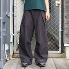 WX-P1 Zip-Extentsion Wide Trousers #D-Gray [GOOPI-26SS-MAY-01]