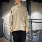 TECH LIGHTWEIGHT L/S TEE #WOLF GRAY [BE-30025]