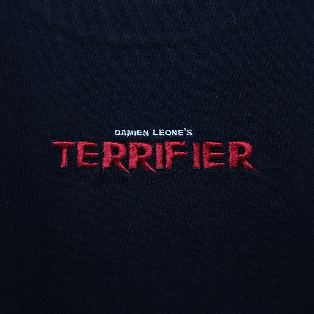 TERRIFIER | WASHED HEAVY WEIGHT CREW NECK T-SHIRT ( TYPE-3 ) #BLACK [TERRIFIER-WM-WT03]