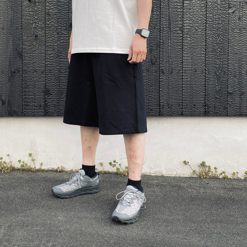 COMFORTABLE EASY SWEAT SHORTS #BLACK [HOD26-01-PT011]