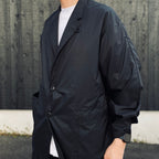TECH PERTEX TRAVEL 2B JACKET & TECH PERTEX TRAVEL PANTS #BLACK [BJ-62026 / BP-63026]