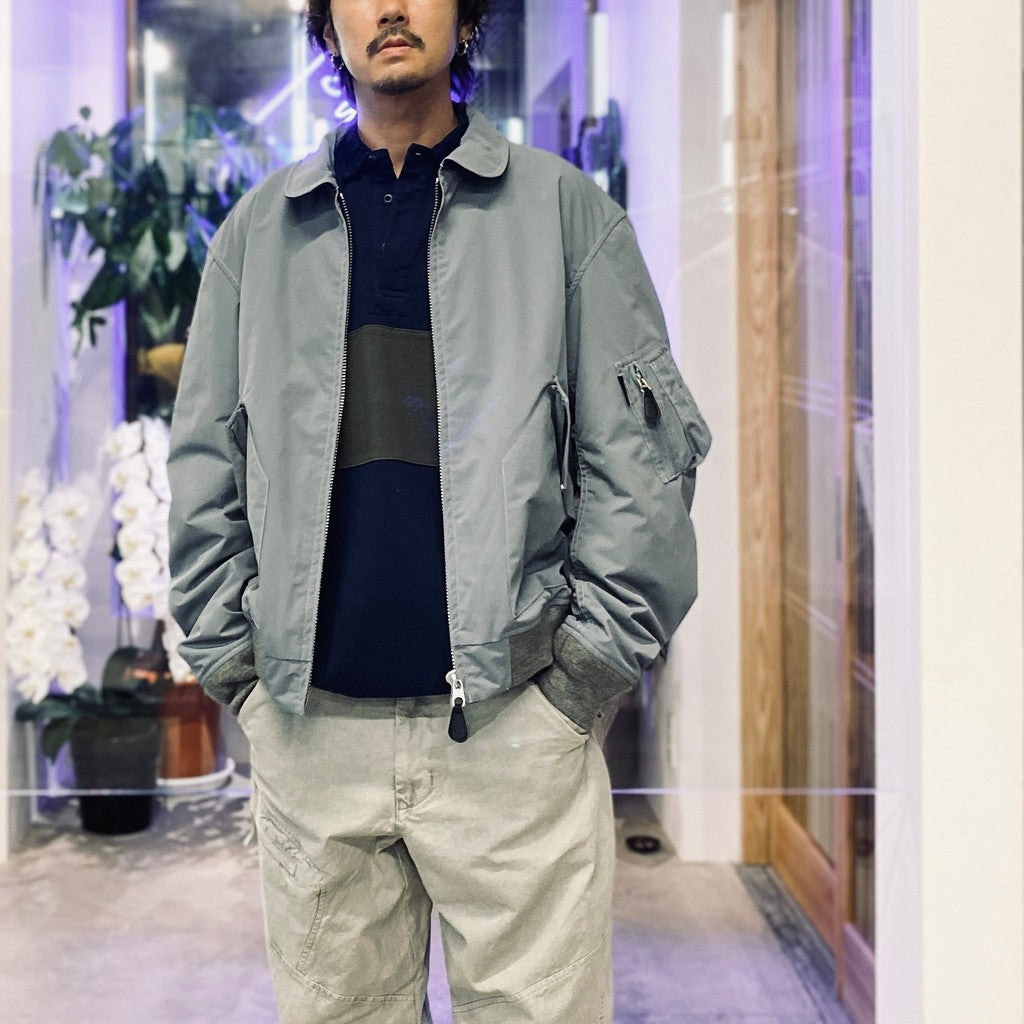 Reversible Flight Jacket #Grey [SD25F-JK05]