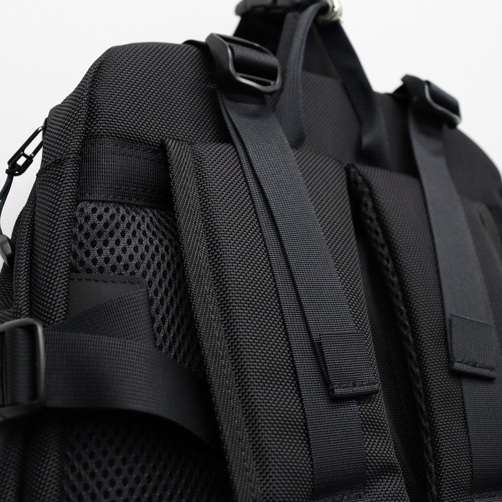 同時 | “GW-1U” CORDURA 尼龍“OUTSIDE”背包 #黑色 [GOOPI-25AW-SEP-03]