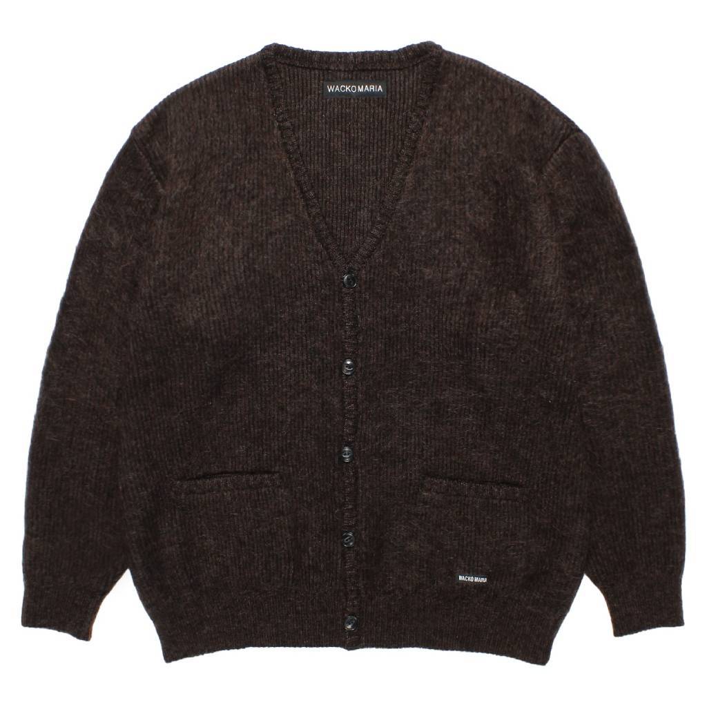 MIX MOHAIR CARDIGAN #BROWN [26FW-WMK-KN04]