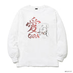 NARUTO | 「GARA」 L/S TEE #WHITE [25SS-FSxNARUTO-02 / FS1699]