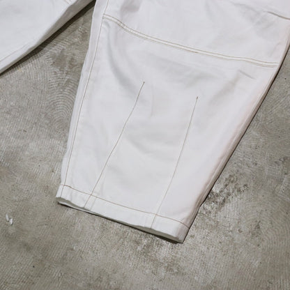 DENIM BALLOON PANTS #WHITE [FW24-B03]