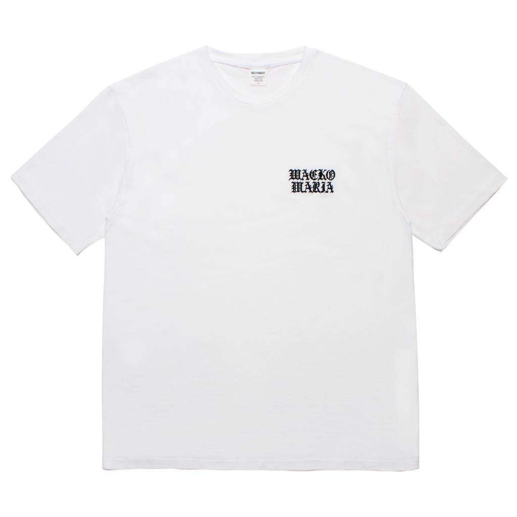 WASHED HEAVY WEIGHT CREW NECK T-SHIRT ( TYPE-1 ) #WHITE [25FW-WMT-WT01]