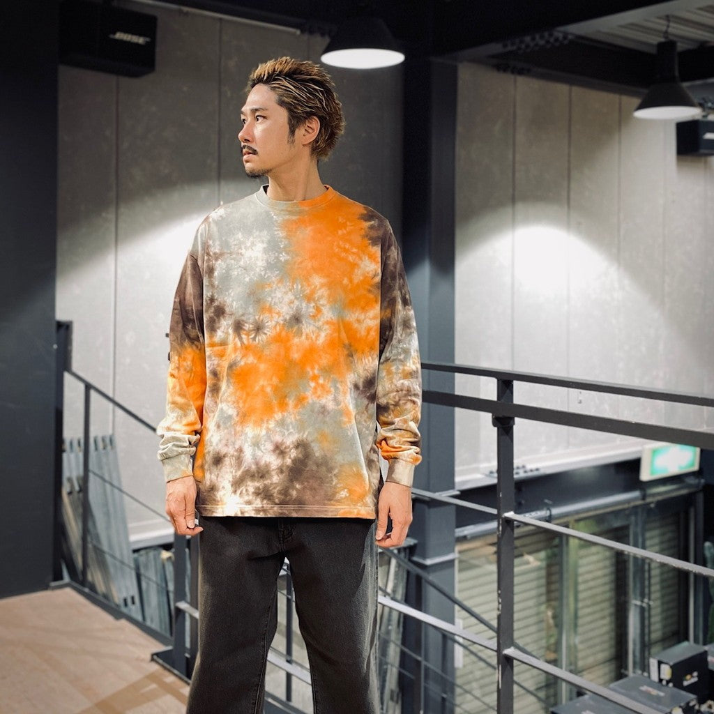 地球長袖T卹 #日落 [JC0707902]