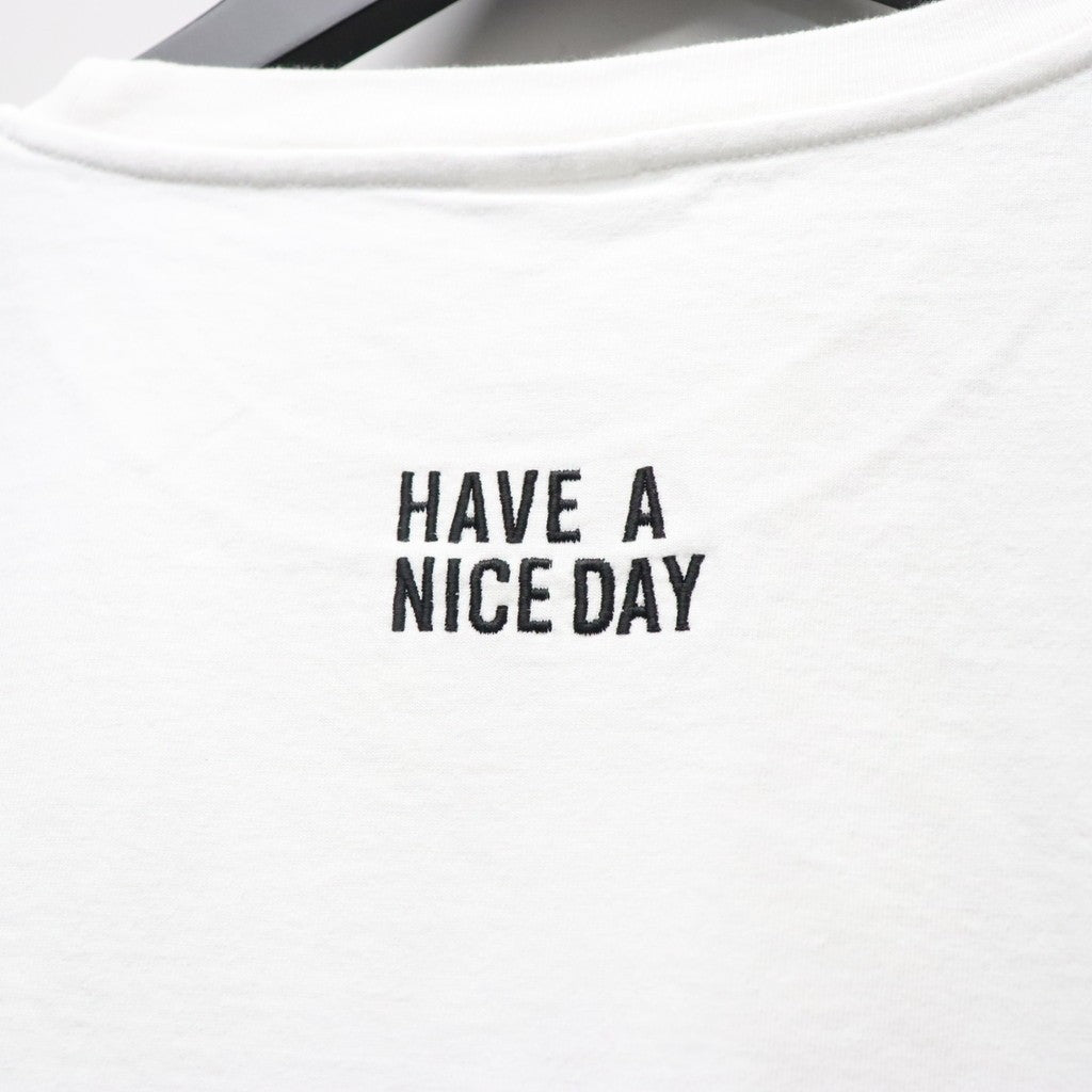WASHED HEAVY WEIGHT CREW NECK T-SHIRT ( TYPE-7 ) #WHITE [26SS-WMT-WT08]