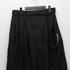 TIGHTBOOTH | "GTB-03P" SP 肩帶寬鬆休閒褲 #黑色 [GOOPI-25AW-OCT-02]