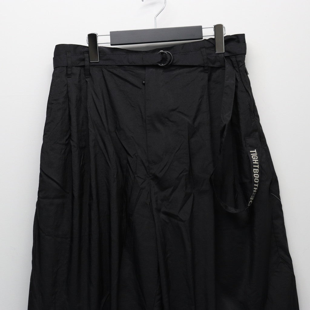 TIGHTBOOTH | "GTB-03P" SP 肩帶寬鬆休閒褲 #黑色 [GOOPI-25AW-OCT-02]