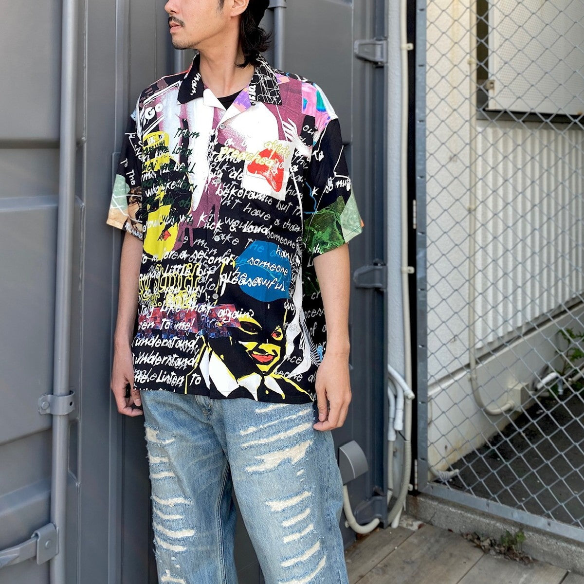 SOME GIRLS S/S SHIRTS #BLACK [24SS-FS-17 / FS1426]