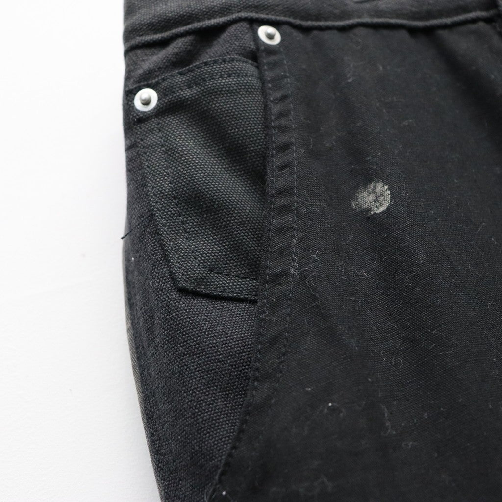 DAMAGE DOUBLEKNEE PANTS #BLACK [RP2528305]