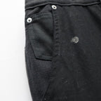 DAMAGE DOUBLEKNEE PANTS #BLACK [RP2528305]