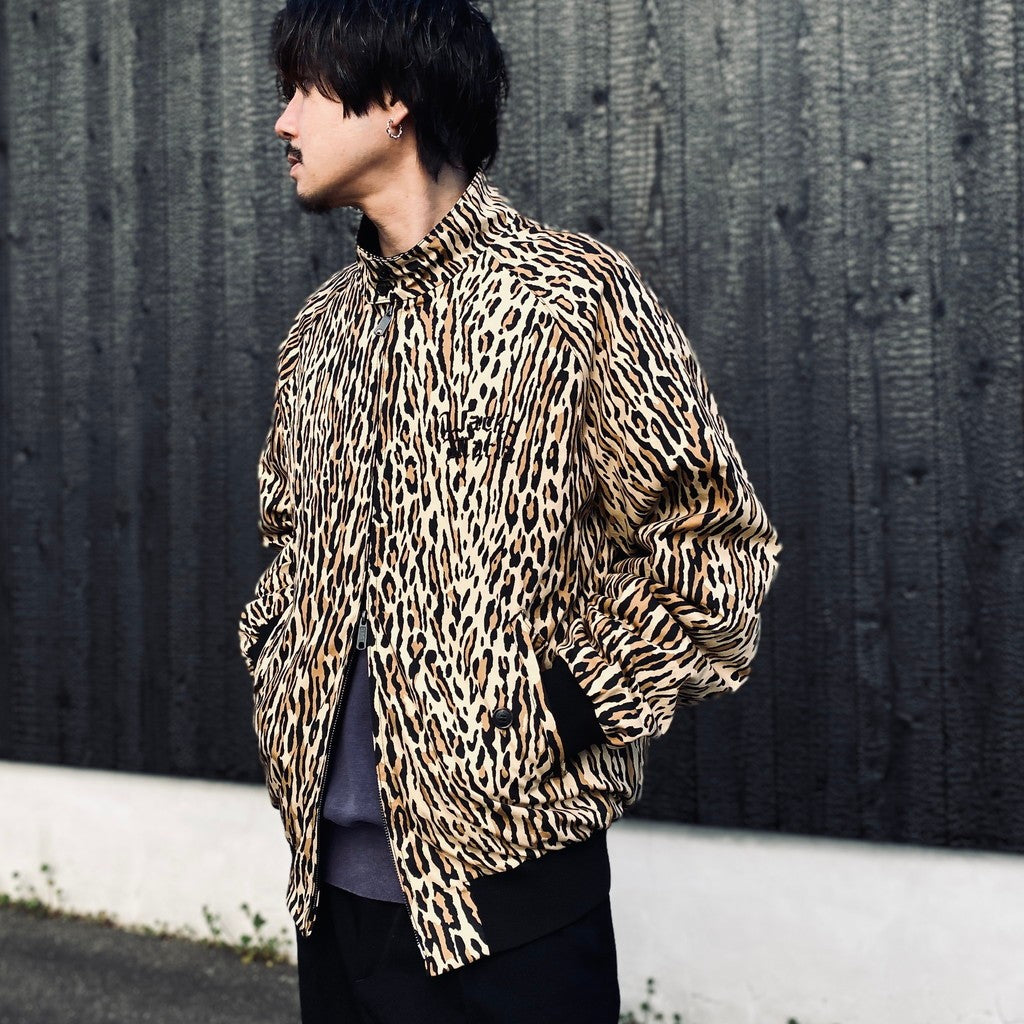 BARACUTA | LEOPARD G9 HARRINGTON JACKET #BEIGE [26SS-WMO-BC02]
