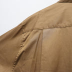 OPEN COLLAR SHIRT S/S ( TYPE-2 ) #BROWN [26SS-WMS-OC19]