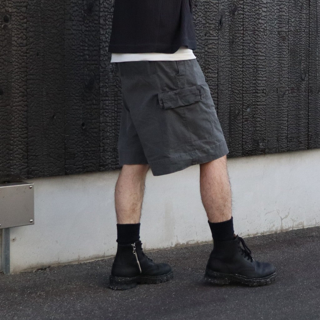 FANG SHORTS #CHARCOAL [JI-26SS-PT04]