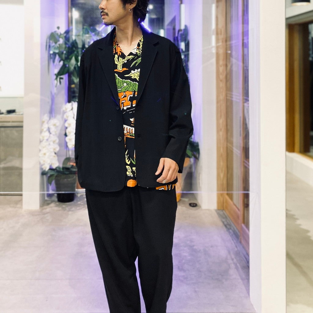 寬鬆男童外套 #黑色 [AW25_AWA9-2]