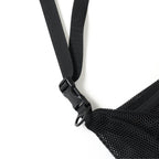 網眼單肩包（小號）#黑色 [BCL-91（網眼）]