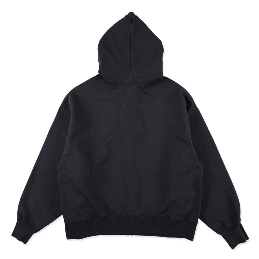 ZIP HOODIE #BLACK [BW252-ZH] – cocorozashi