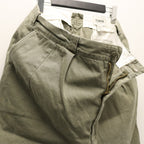 US ARMY CHINO SHORTS AGED #OLIVE [BW261-UACS]