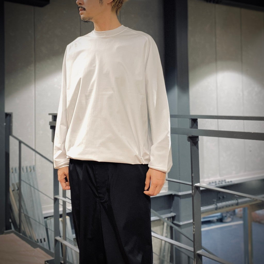 TECH LIGHTWEIGHT L/S TEE #WHITE [BE-30025]