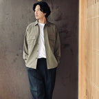 Military Over Shirts #Olive [SD26F-SH03]